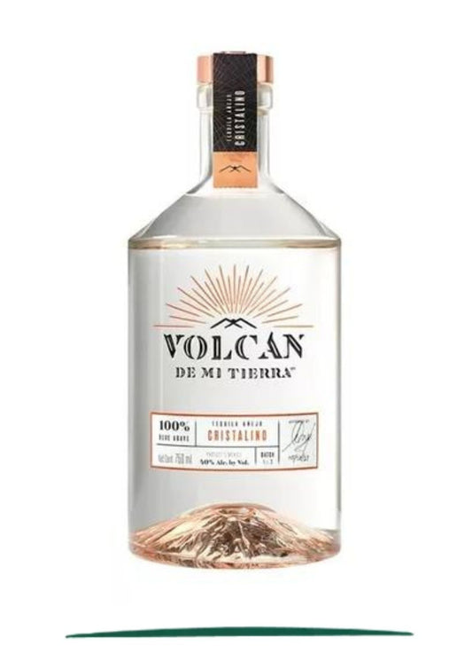 TEQUILA VOLCAN CRISTALINO 750ML