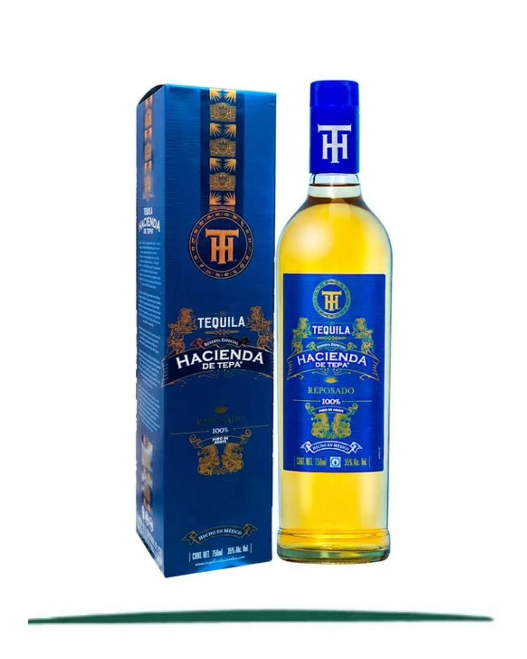 TEQUILA HACIENDA DE TEPA REPOSADO 750 ML CAMPOVIÑA