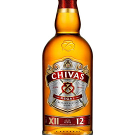 WHISKY CHIVAS REAGAL 12 AÑOS 750 ML