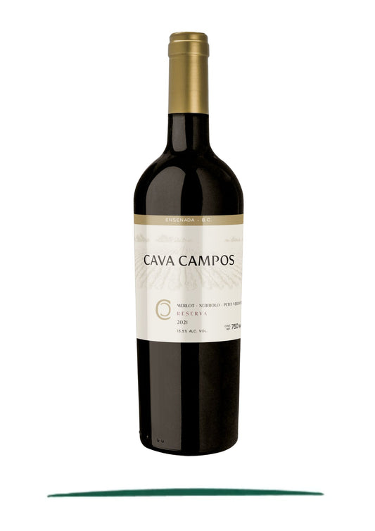 CAVA CAMPOS RESERVA MERLOT-NEBBIOLO-PETIT VERDOT 750ML