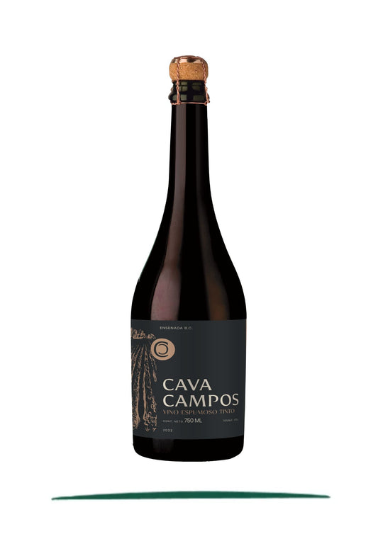 CAVA CAMPOS VINO ESPUMOSO TINTO 750 ML