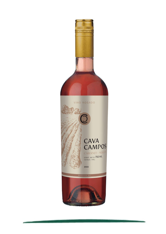 CAVA CAMPOS CABERNET-MERLOT ROSADO 750ML