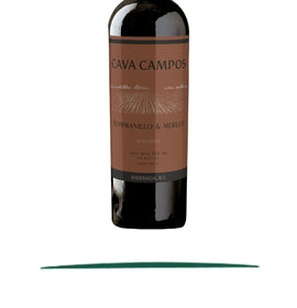 CAVA CAMPOS TEMPRANILLO & MERLOT AFRUTADO 750 ML
