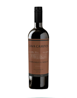 CAVA CAMPOS TEMPRANILLO & MERLOT AFRUTADO 750 ML